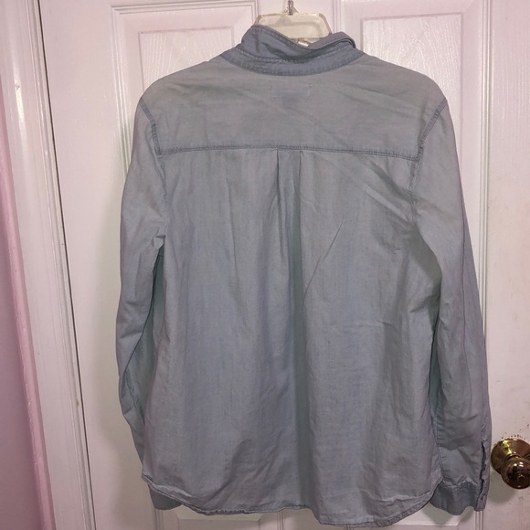 Light Blue Button Up - Picture 2 of 3